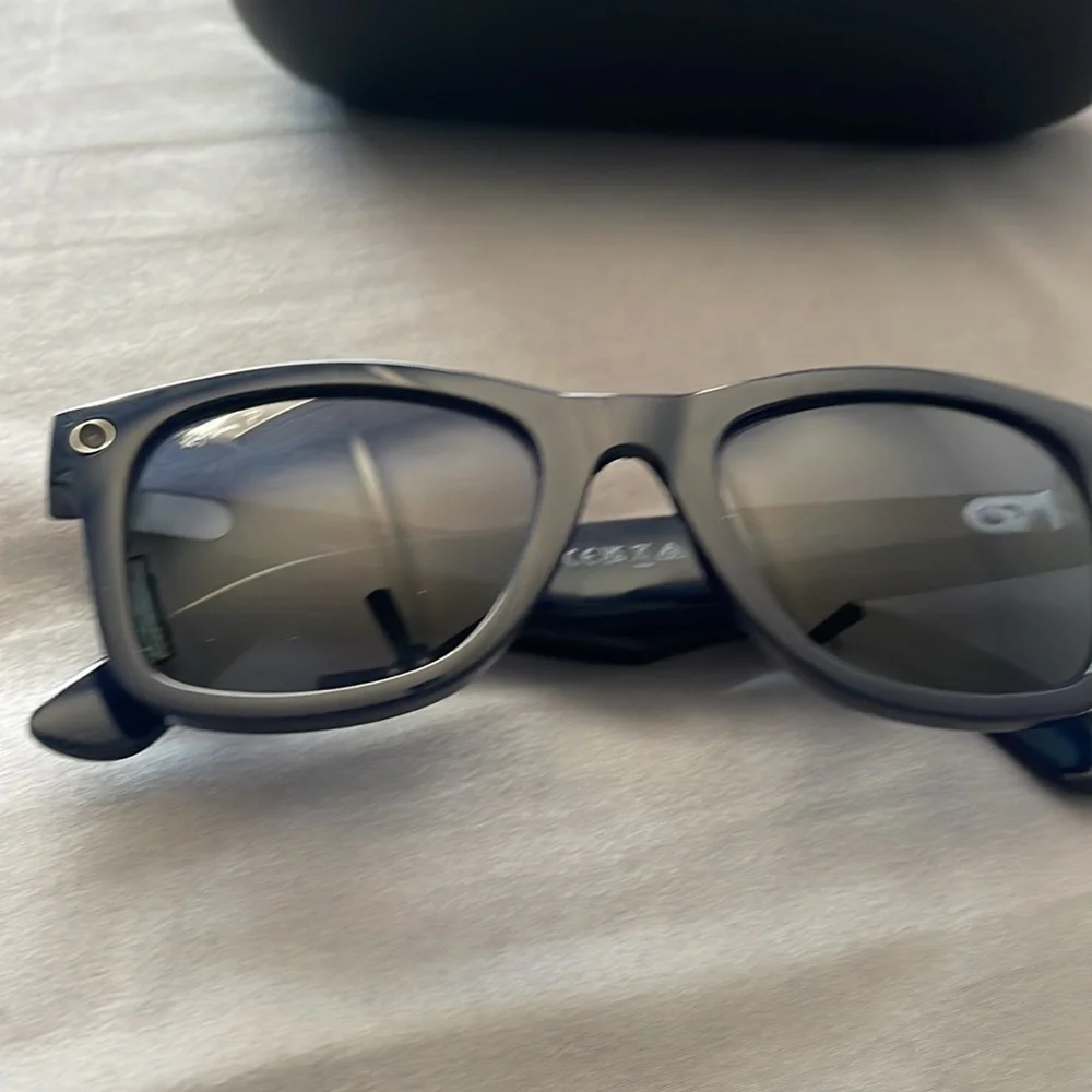 Ray-Ban blue frames